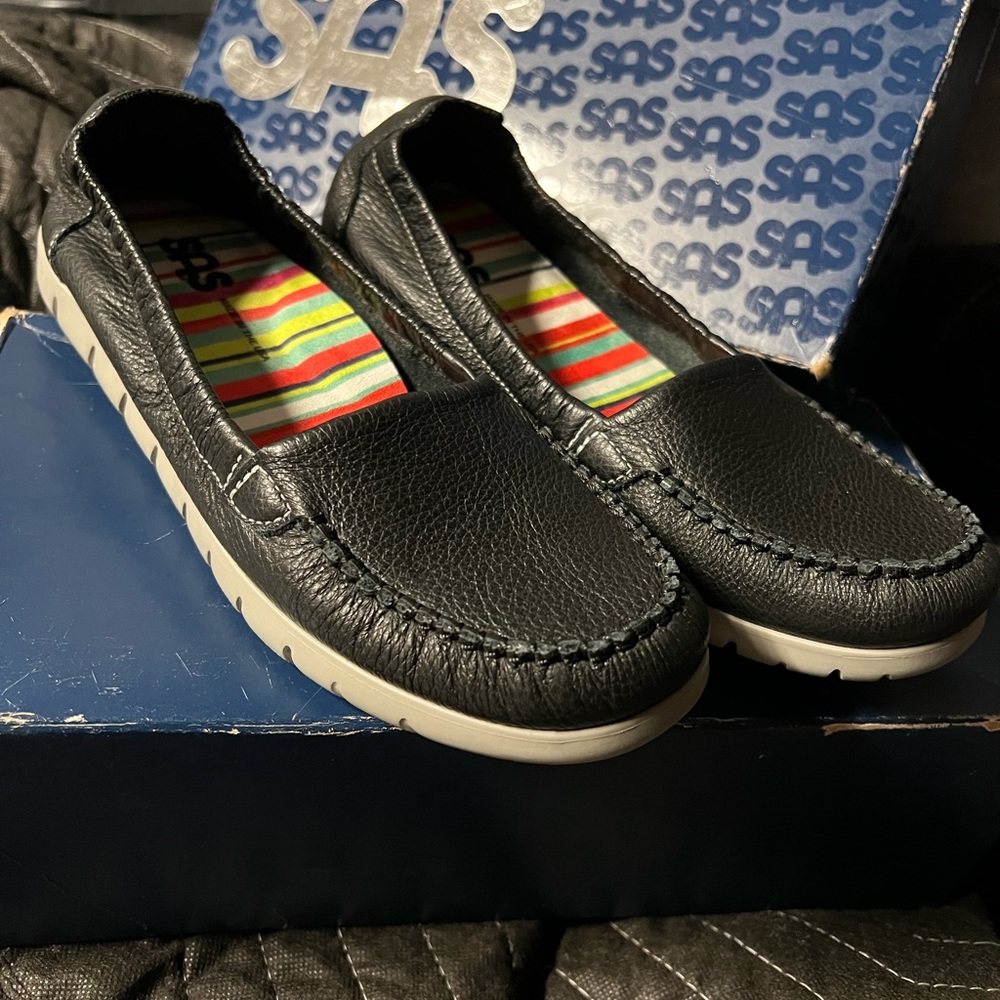 SAS Sunny Slip-On Sunny Comfort
Leather Loafers